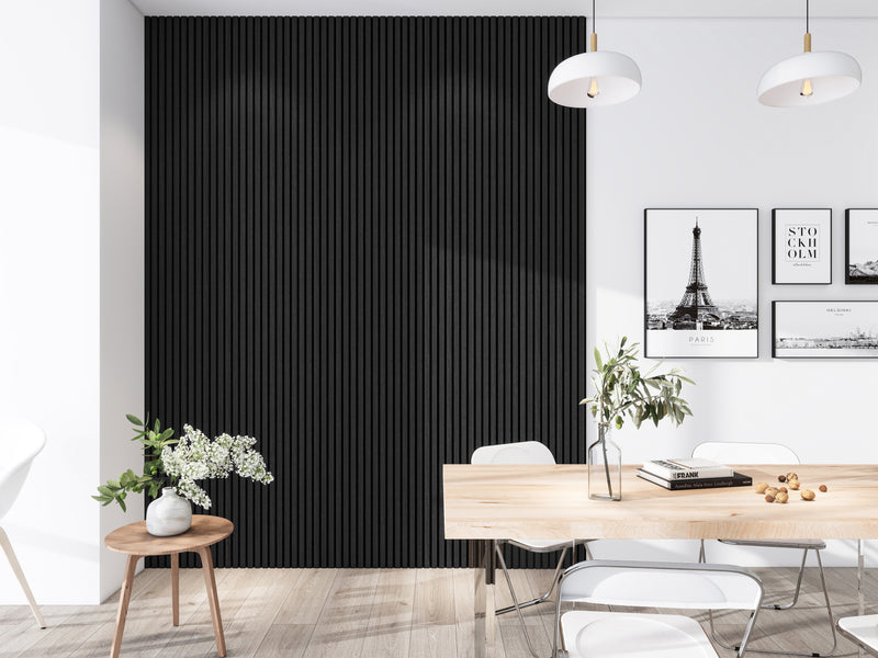 Akustikpanel 240x60 - Svart