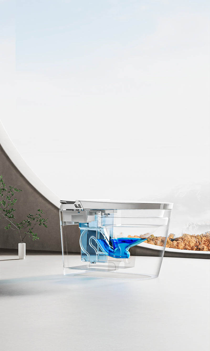 Golvmonterad smarttoalett - PuroFlush Smart 001