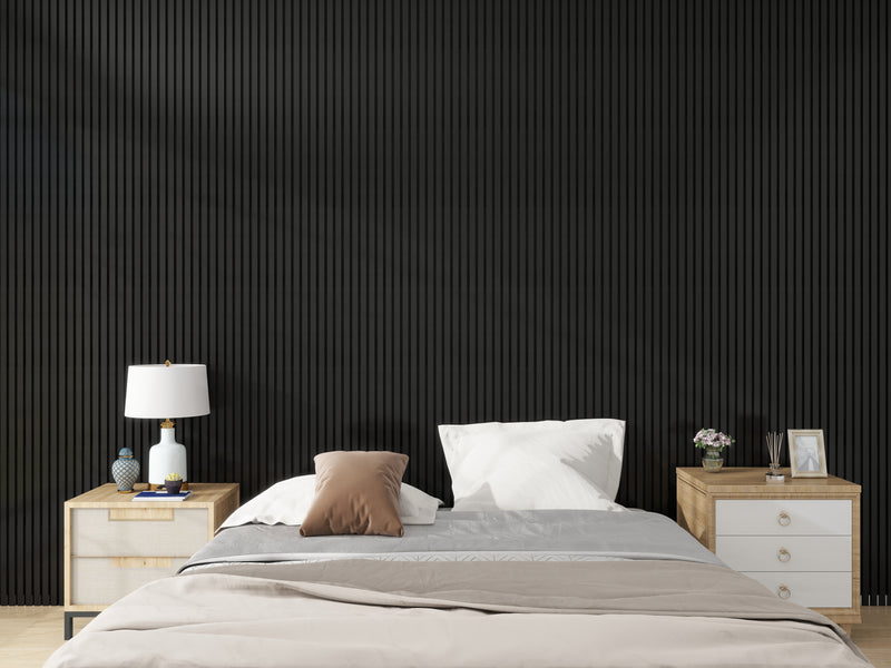 Akustikpanel 240x60 - Svart