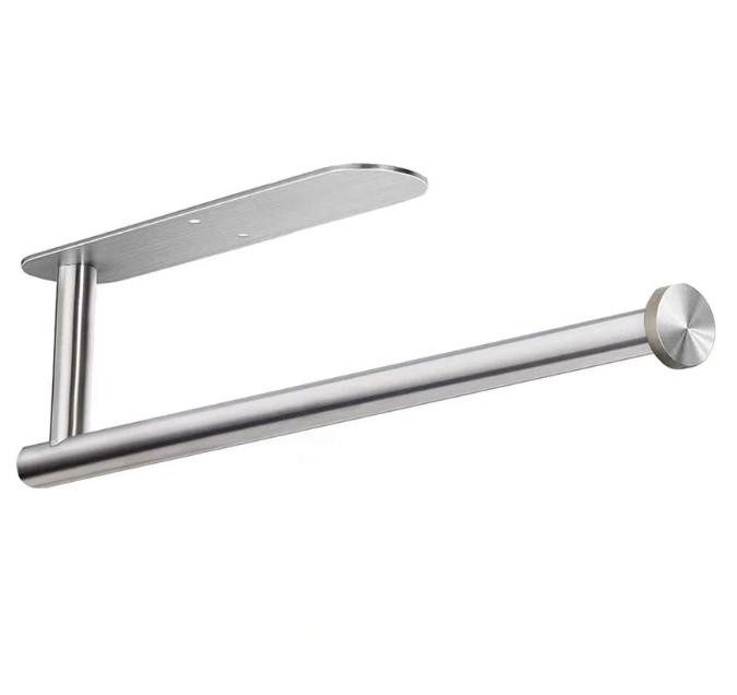 Elegant hushållspappershållare i rostfritt stål