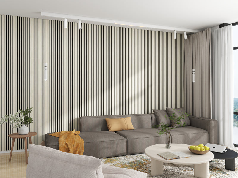 Akustikpanel 240x60 - Ljus